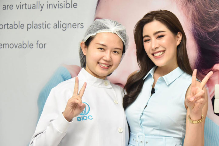 ดารา จัดฟันใส