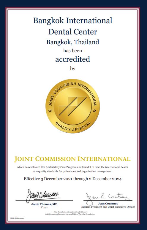 jci certificate