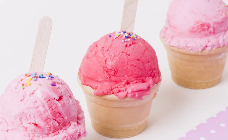 อาหารฟันผุ ไอศกรีมและขนมหวาน