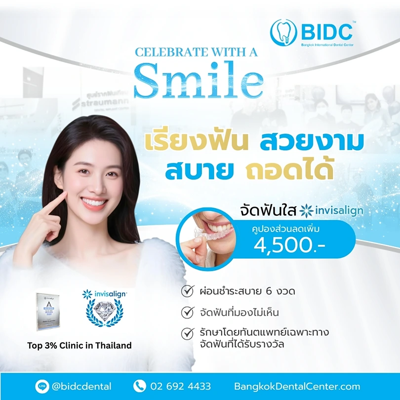 จัดฟันใส ราคา 2568